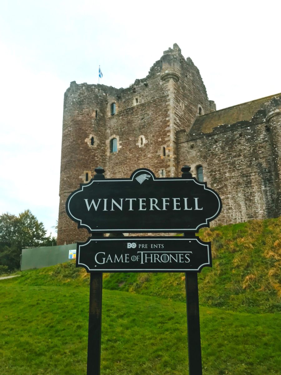 Doune Castkle From Scotland Now Called Winterfell Based On The Game Of Thornes Pilot Episode Featuring The Castle