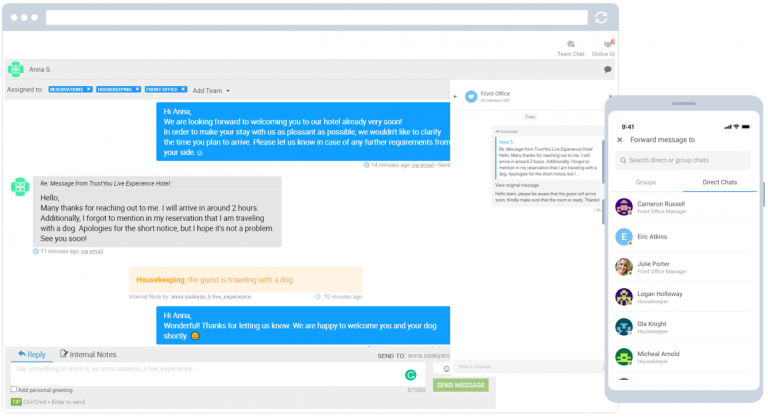 Communicate With Guests Using Trustyou Live Messaging