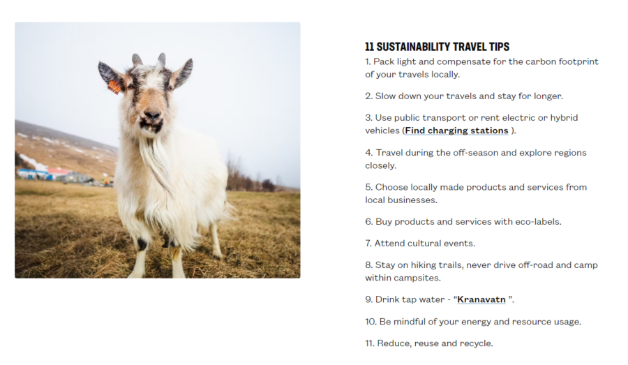 Visiticeland.com 11 Tourism Tips For Sustainable Travel